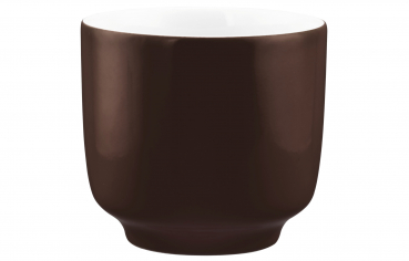 Sento - Pure Colors - Chocolate Brown - Cappuccinoobertasse ohne Henkel 0,30l